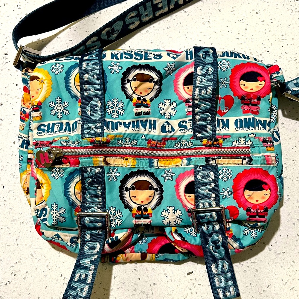 Harujuku Lovers Eskimo Kisses Shoulder/Crossbody Bag